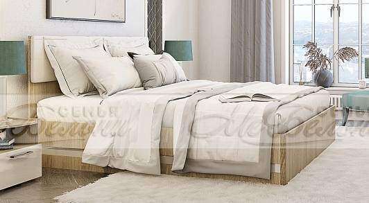 Кровать 160х200 Белладжио КР-05 с настилом из ДСП Кровать 160х200 Белладжио КР-05 с настилом из ДСП