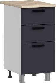 МК Аленушка Н3Я 400 Магнолия Сталь,скоба черный (со столешницей) МК Аленушка Н3Я 400 Магнолия Сталь,скоба черный (со столешницей)