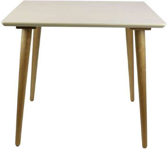 Стол обеденный Ронда Мини 90, натуральный/слоновая кость