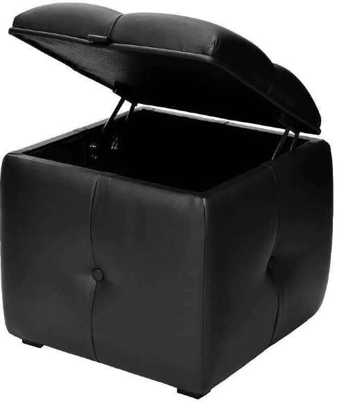 Пуф Арий черный