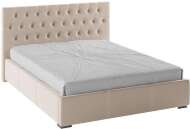 Кровать с ортопедическим основанием Октавия 160х200, Бежевый Кровать с ортопедическим основанием Октавия 160х200, Бежевый