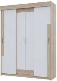 Шкаф-купе Victor, дуб сонома/белый Шкаф-купе Victor, дуб сонома/белый