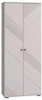 Шкаф 2-х дверный для платья и белья Кашемир, Кашемир; Сантьяго Шкаф 2-х дверный для платья и белья Кашемир, Кашемир; Сантьяго