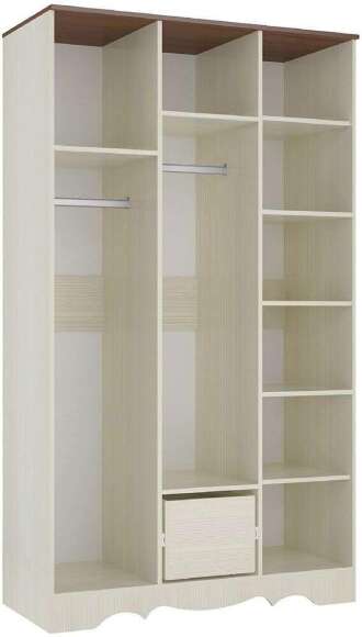 Латте 3 Шкаф трехдверный Бодега Светлый / Орех Донской