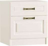 Тумба прикроватная Ливерпуль 08.146, Белый, Ясень ваниль Тумба прикроватная Ливерпуль 08.146, Белый, Ясень ваниль