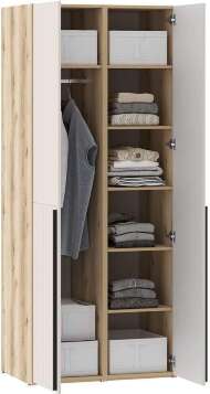 Шкафы Арден 200.2-200.2-полки Дуб Делано / Сантьяго софт Шкафы Арден 200.2-200.2-полки Дуб Делано / Сантьяго софт