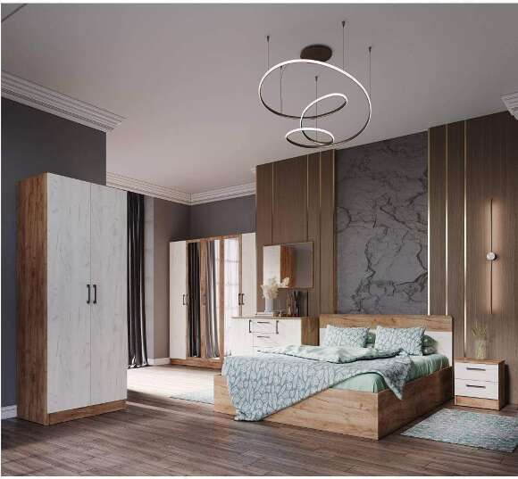 Кровать с настилом ЛДСП Вегас 160х200