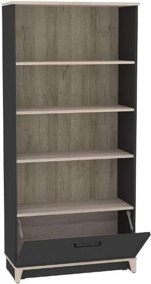 Спальня детская Аурелио. Комплект 2, Антрацит, Блеквуд сатиновый Спальня детская Аурелио. Комплект 2, Антрацит, Блеквуд сатиновый