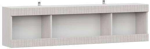 Полка навесная (1600) "Гамма 20" Ясень Анкор светлый