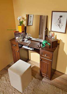 Трюмо Глазов-мебель Sherlock 56 (Орех Шоколадный) Трюмо Глазов-мебель Sherlock 56 (Орех Шоколадный)