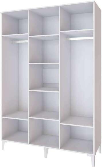 Шкаф трехстворчатый Толедо ТШ-23, Белый Шкаф трехстворчатый Толедо ТШ-23, Белый