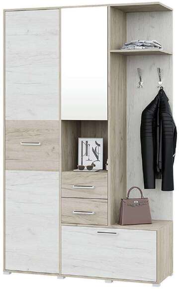 Прихожая Танго-1 (Горизонт) Дуб Кантри / Дуб Прованс Прихожая Танго-1 (Горизонт) Дуб Кантри / Дуб Прованс