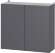 Шкаф навесной Денвер Ш 800, Графит Шкаф навесной Денвер Ш 800, Графит