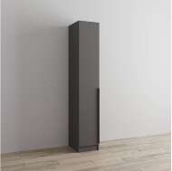 Шкаф-пенал Мадрид 0,4, Графит серый Шкаф-пенал Мадрид 0,4, Графит серый