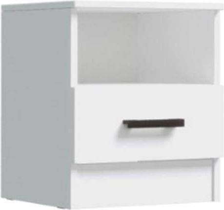 Тумба прикроватная Эко белый гладкий