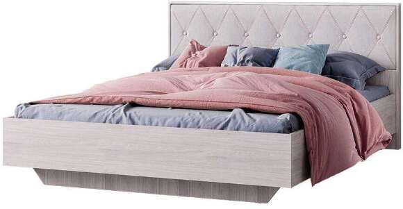 Кровать 160х200 Кимберли КР-13 с настилом из ДСП (Семья Мебелони)