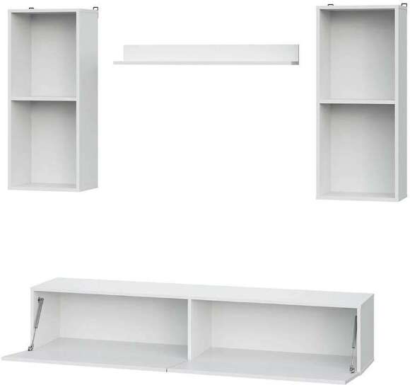 Гостиная МГС 10, белый текстурный Гостиная МГС 10, белый текстурный