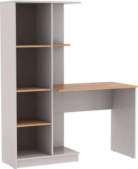 89.15-01 Прайм стол письменный правый кашемир / дуб золотой