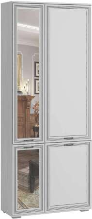 Шкаф комбинированный с зеркалом Ливорно ЛШ-9 (Домани) Ясень Анкор светлый Шкаф комбинированный с зеркалом Ливорно ЛШ-9 (Домани) Ясень Анкор светлый