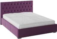 Кровать с ортопедическим основанием Октавия 160х200, Винный Кровать с ортопедическим основанием Октавия 160х200, Винный