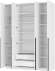 Шкаф 4-х створчатый ШК-13 Айрон, белый