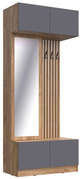 Прихожая Роджина (Графит) Комплект