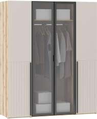 Шкафы Арден 200.2-полки-200.4 витрина-200.2-полки Дуб Делано / Сантьяго софт Шкафы Арден 200.2-полки-200.4 витрина-200.2-полки Дуб Делано / Сантьяго софт