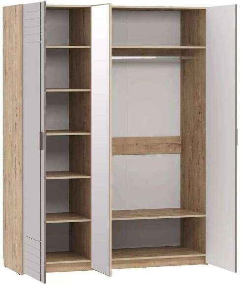 Спальня Livorno 3 дуб бунратти / софт графит Спальня Livorno 3 дуб бунратти / софт графит