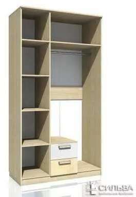 Шкаф комбинированный НМ 013.08-01 «Фанк» Дуб сонома/белый скандинавский Шкаф комбинированный НМ 013.08-01 «Фанк» Дуб сонома/белый скандинавский