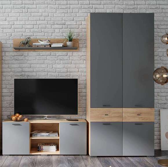 Шкаф двухдверный Дублин ТЭКС