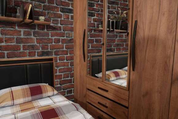 Шкаф для одежды и белья NATURE 555 Глазов-мебель