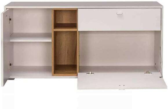 Гостиная Бэль комплектация 2 Дуб золотой / Белый