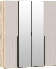 Шкафы Арден 200.2-полки-200.4 зеркало-200.2-полки Дуб Делано / Сантьяго софт Шкафы Арден 200.2-полки-200.4 зеркало-200.2-полки Дуб Делано / Сантьяго софт