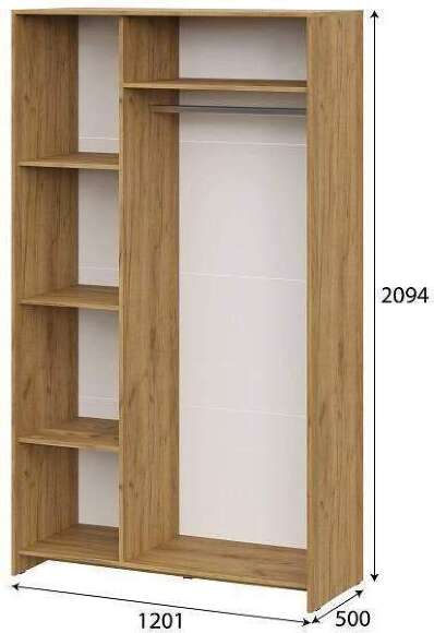 Спальня Дольче. Дуб Золотой Белый. Комплект Спальня Дольче. Дуб Золотой Белый. Комплект