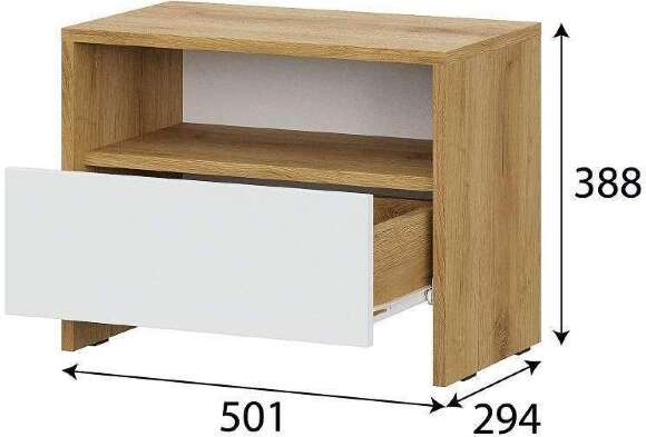 Спальня Дольче. Дуб Золотой Белый. Комплект Спальня Дольче. Дуб Золотой Белый. Комплект
