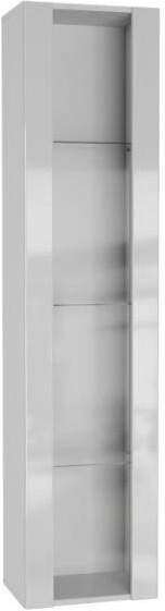 Шкаф навесной Point тип-41 белый глянец / белый матовый