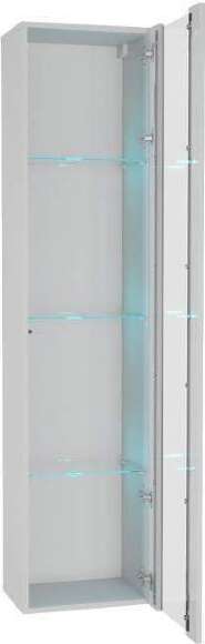 Шкаф навесной Point тип-41 белый глянец / белый матовый