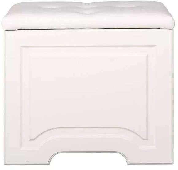 Ливерпуль Пуф 14.02 Белый/Ясень ваниль/кз.Белый