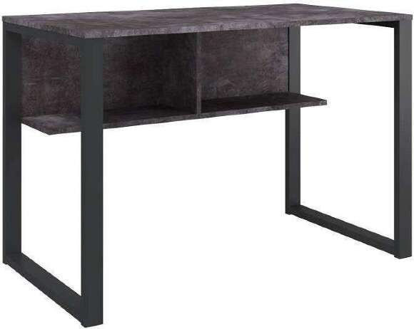 Письменный стол Клио, камень темный/черный