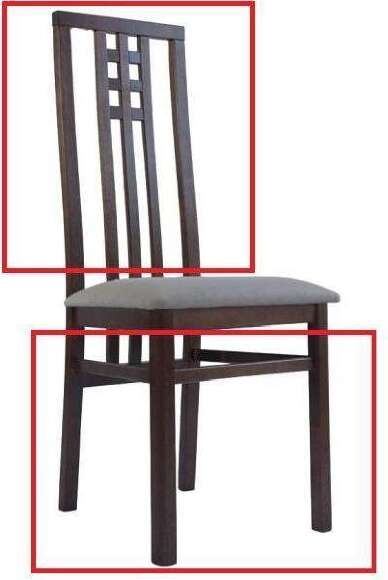 Стул Токио каркас, грецкий рех