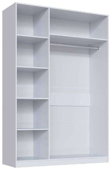 Шкаф 3-х дверный Апполия (ТЭКС) 540иБелый дуб