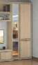 Шкаф комбинированный с зеркалом ЛШ-9 Ливорно DOMANI (Дуб Сонома) Шкаф комбинированный с зеркалом ЛШ-9 Ливорно DOMANI (Дуб Сонома)