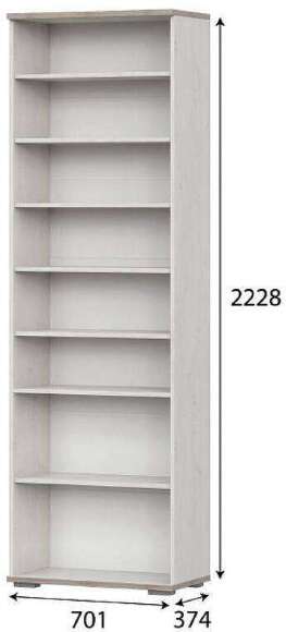 Шкаф-витрина Александрия ШК-118