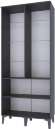 Шкаф-витрина Толедо ТШ-3, Графит серый Шкаф-витрина Толедо ТШ-3, Графит серый