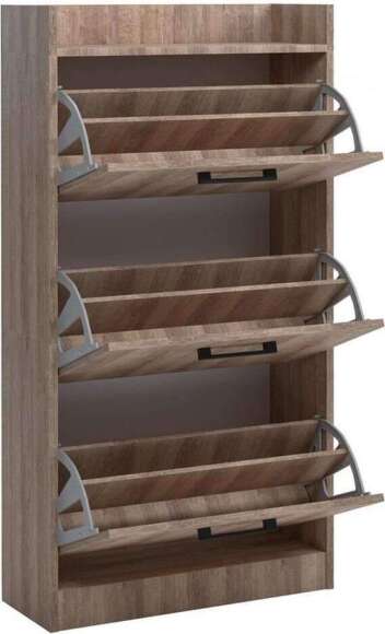 Ева 3 М6 Обувница Дуб баррик