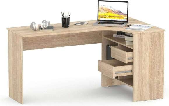Письменный Стол СПМ-25 Правый Дуб сонома