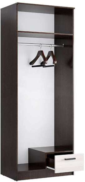 Шкаф Адель 0.8 (Венге / Лоредо) Шкаф Адель 0.8 (Венге / Лоредо)