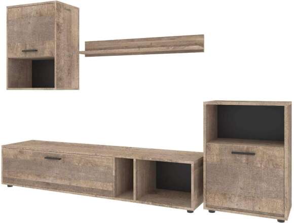 Гостиная Rock дуб гранж песочный