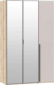 Шкафы Арден 200.4 зеркало-200.2-полки Дуб Делано / Сантьяго софт Шкафы Арден 200.4 зеркало-200.2-полки Дуб Делано / Сантьяго софт