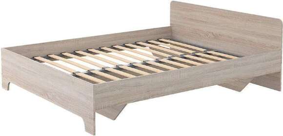 Кровать 160х200 с подъемным механизмом Victor, дуб сонома